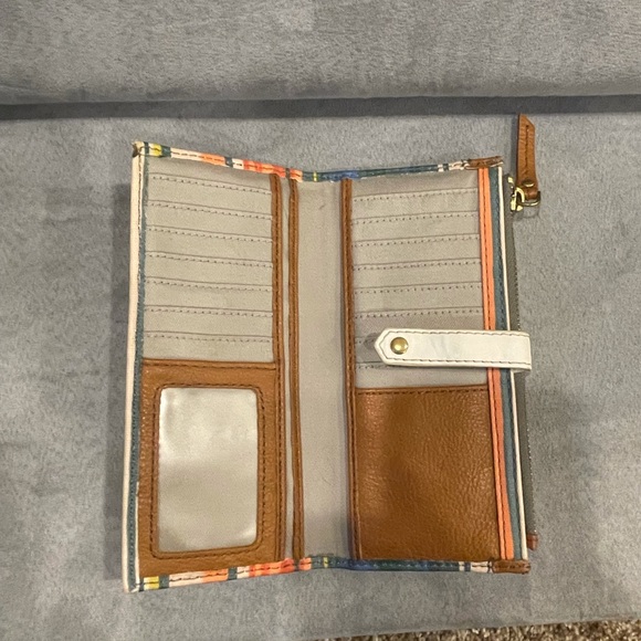 Multi-color fossil wallet - Picture 3 of 7